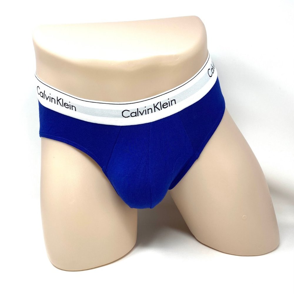 💖MEGA SALE💖Calvin Klein 3-Pack Men's Modern Cotton Hip Brief Gray XL NB2379905 - Picture 5 of 9